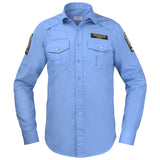 OV Skjorta Lång Ärm TEXSTAR Herr - Svenska Hjältar AB