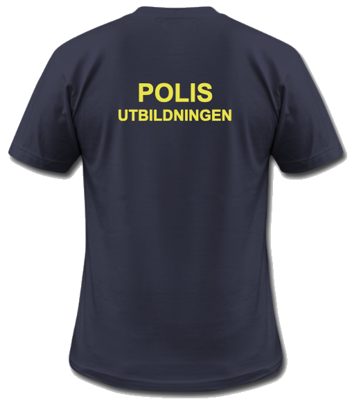 T-shirt Polisutbildningen - Svenska Hjältar AB