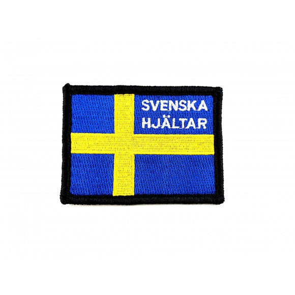 Svensk Flagga Patch - Svenska Hjältar AB