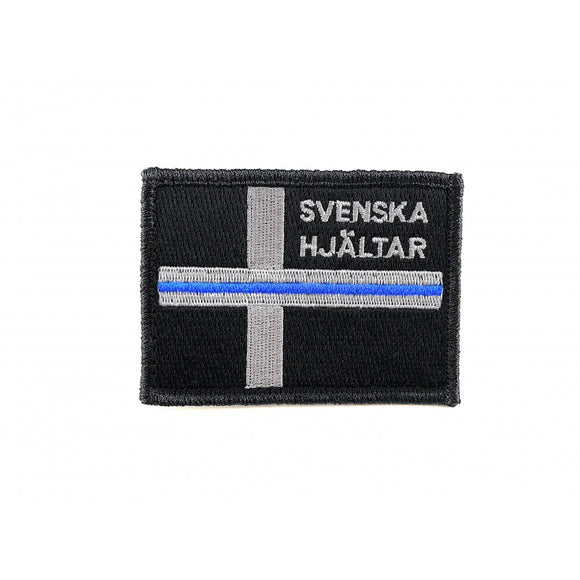 Thin Blue Line Patch - Svenska Hjältar AB