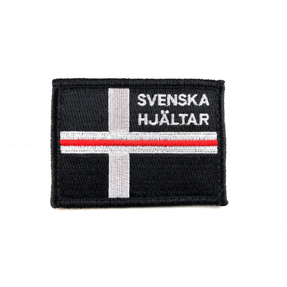 Thin Red Line Patch - Svenska Hjältar AB